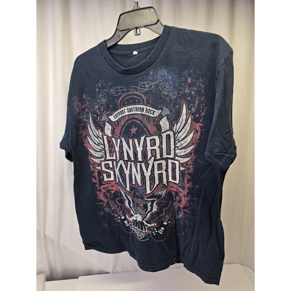 Vintage Lynyrd Skynyrd Tour Shirt 2015, Mens Size Large, Black